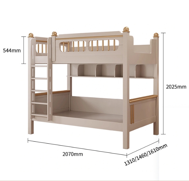 سرير أطفال بطابقين من الخشب ال - مراجعة Bunk Bed With Stairs And Slide وسعره