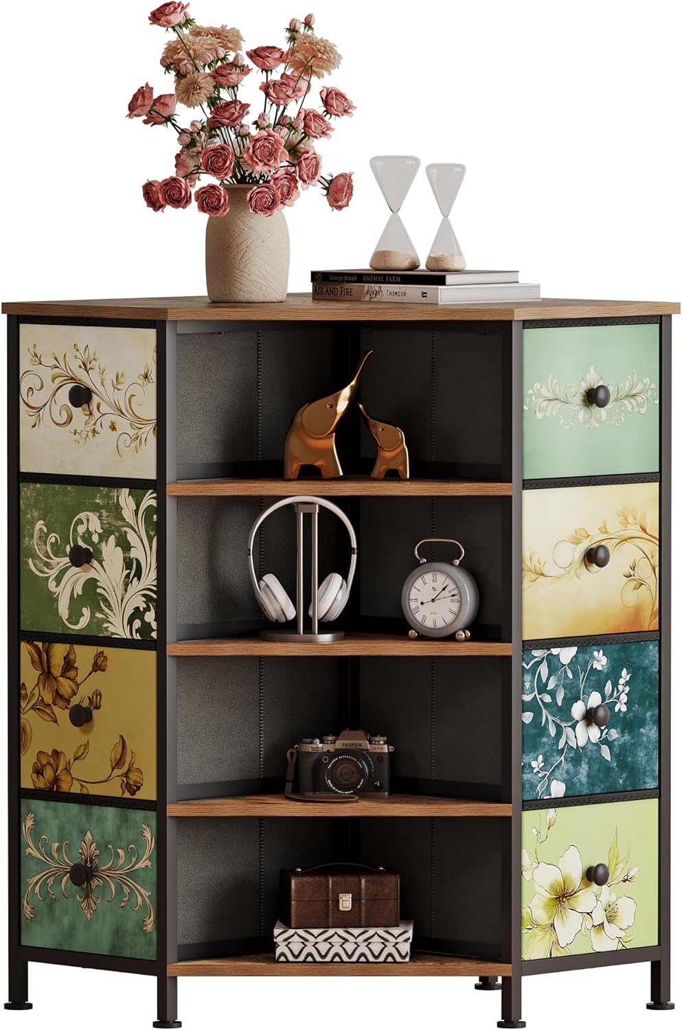 خزانة زاوية بـ 8 أدراج مع أدرا - مراجعة Bedroom Furniture وسعره
