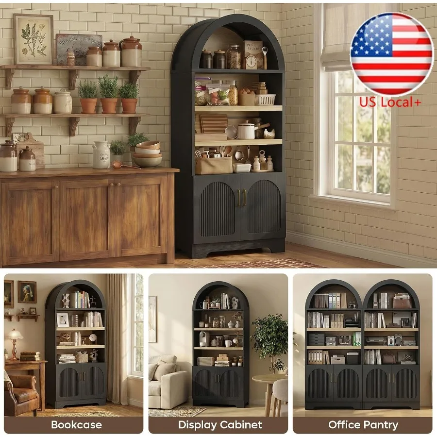 خزانة مطبخ عالية بتصميم مقوس ل - مراجعة Storage وسعره