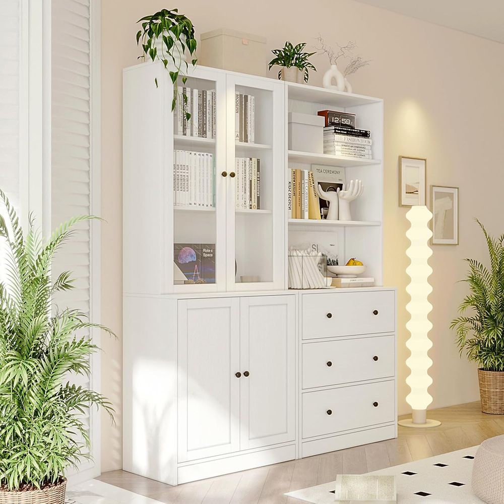 رف كتب بارتفاع 71 بوصة مع وحدا - مراجعة Storage وسعره