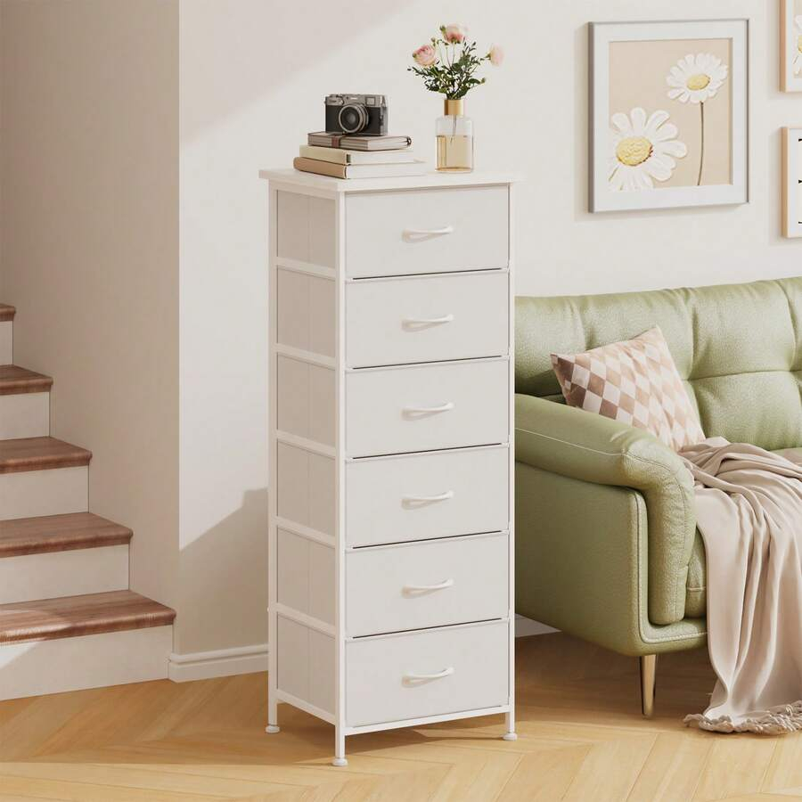 طاولة جانبية تومنك بـ 6 أدراج، - مراجعة Bedroom Furniture وسعره